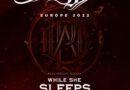 PARKWAYDRIVE:  Arena Tour 2022 mit WHILE SHE SLEEPS als Co-Headliner