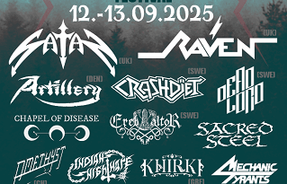 Das Storm Crusher Festival 2025 in Püchersreuth mit u.a. Dead Lord, Crashdiet und Raven