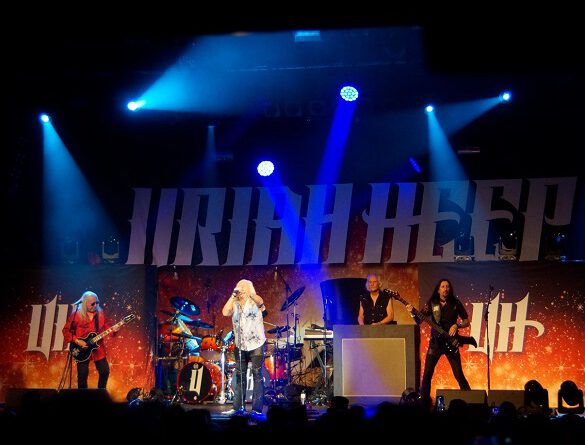 Uriah Heep begeistern zusammen mit April Wine und Heavy Pettin‘ im ausverkauften Docks Hamburg