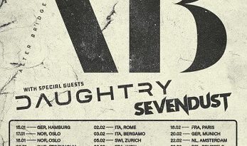 ALTER BRIDE rocken zusammen mit Daughtry und Sevendust die europäischen Bühnen
