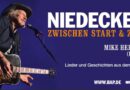 Wolfgang Niedecken mit neuem Soloprogramm „Zwischen Start & Ziel“ von Januar bis März in Deutschland unterwegs