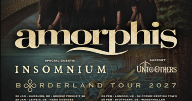 AMORPHIS haben die Borderland Tour 2027 angekündigt