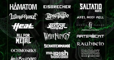 Das Baltic Open-Air-Rockfestival 2026 lädt vom bis 22. August zum Gipfeltreffen ins Wikingerland Haddeby