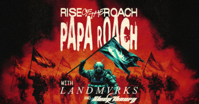 PAPA ROACH – Die „RISE OF THE ROACH“ Welttour GEHT WEITER!