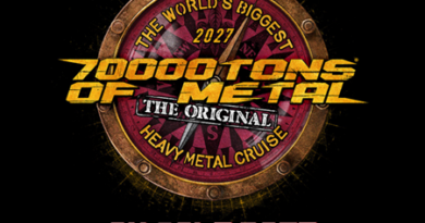 70000TONS OF METAL, The Original, The World’s Biggest Heavy Metal Cruise: Der öffentliche Ticketverkauf beginnt am Montag, 7. September 2026, um 12:00 Uhr EDT / 18:00 Uhr MEZ 