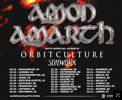 AMON AMARTH – DER ALLVATER ERWACHT! Große Herbstour 2026 mit u.a. Soilwork